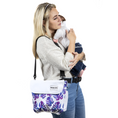 Load image into Gallery viewer, Roogo Diaper Bag - Purple Leaf