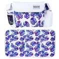 Load image into Gallery viewer, Roogo Diaper Bag - Purple Leaf
