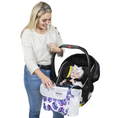 Load image into Gallery viewer, Roogo Diaper Bag - Purple Leaf
