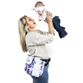 Load image into Gallery viewer, Roogo Diaper Bag - Purple Leaf
